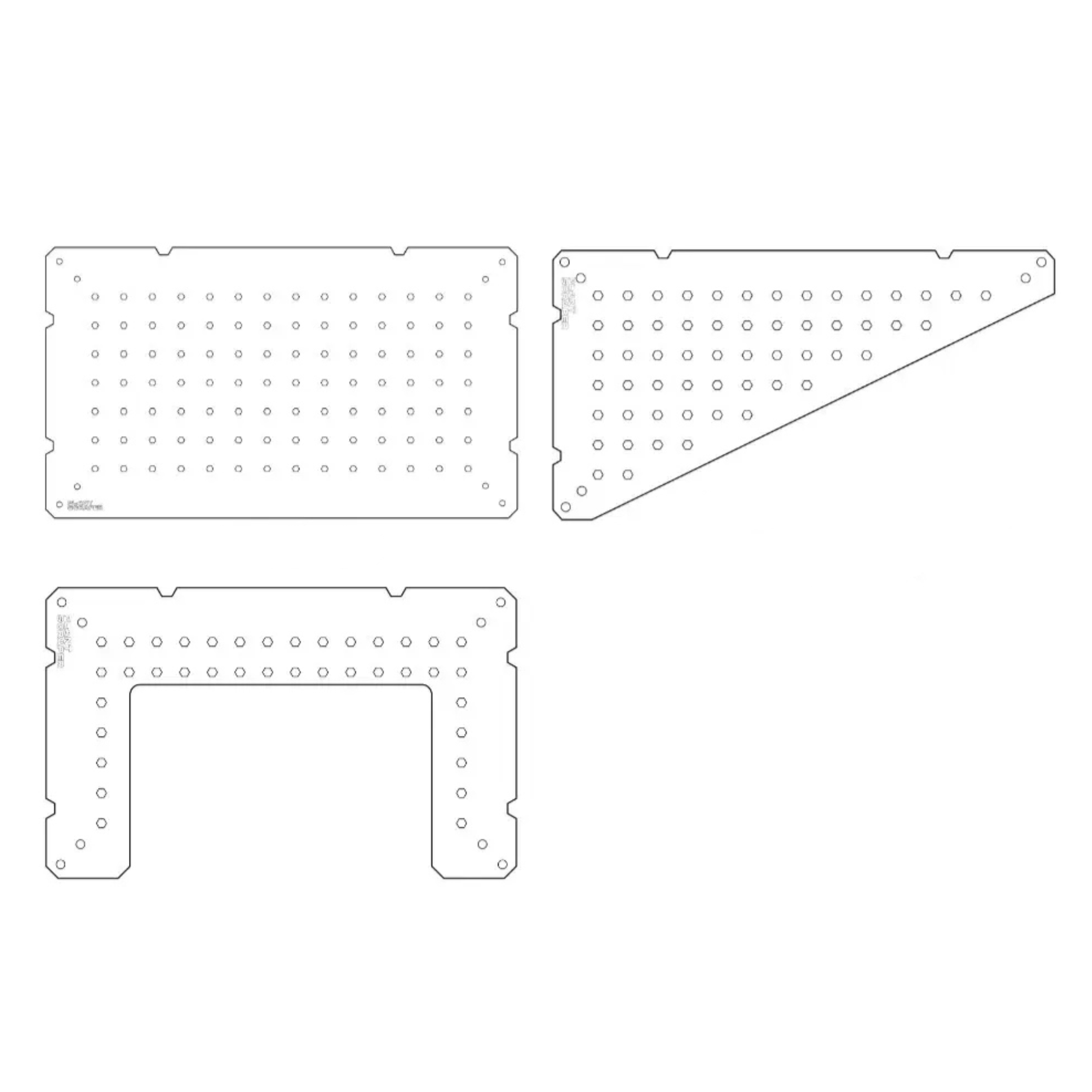 Étagères en acrylique pour IKEA Milsbo 5
