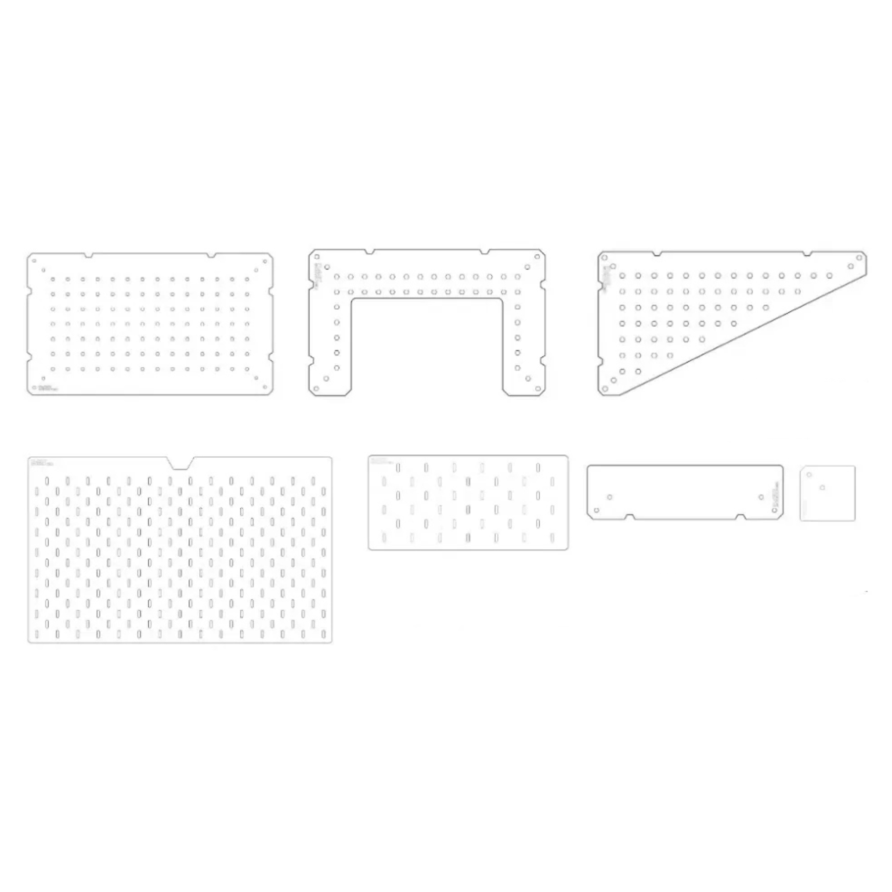 Étagères en acrylique pour IKEA Milsbo 7