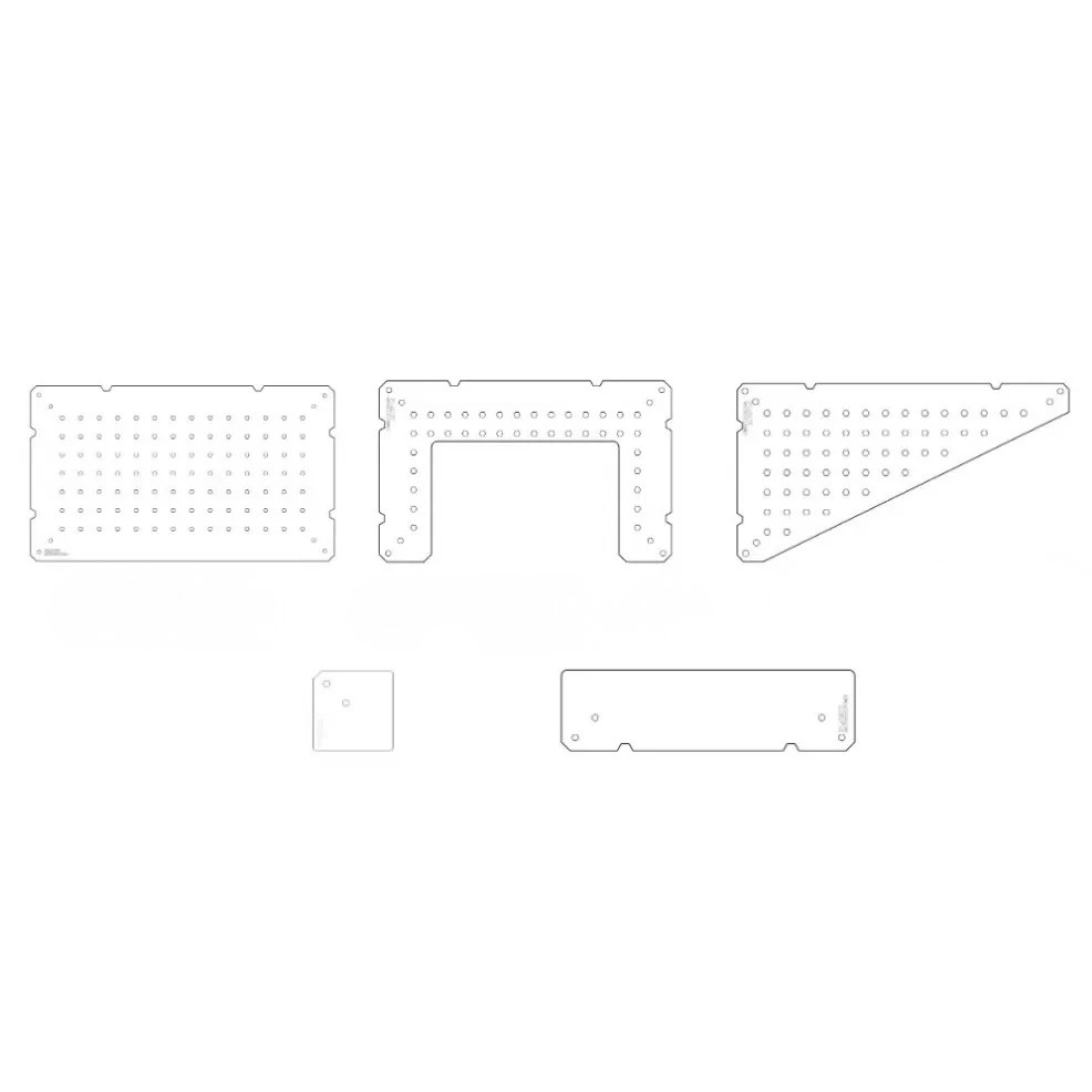 Étagères en acrylique pour IKEA Milsbo 6