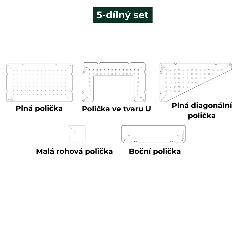 Composants pour serre IKEA Milsbo 13