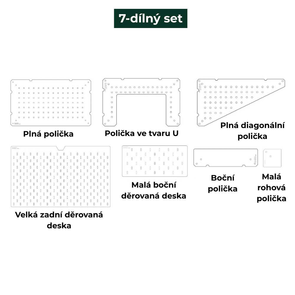 Composants pour serre IKEA Milsbo 14