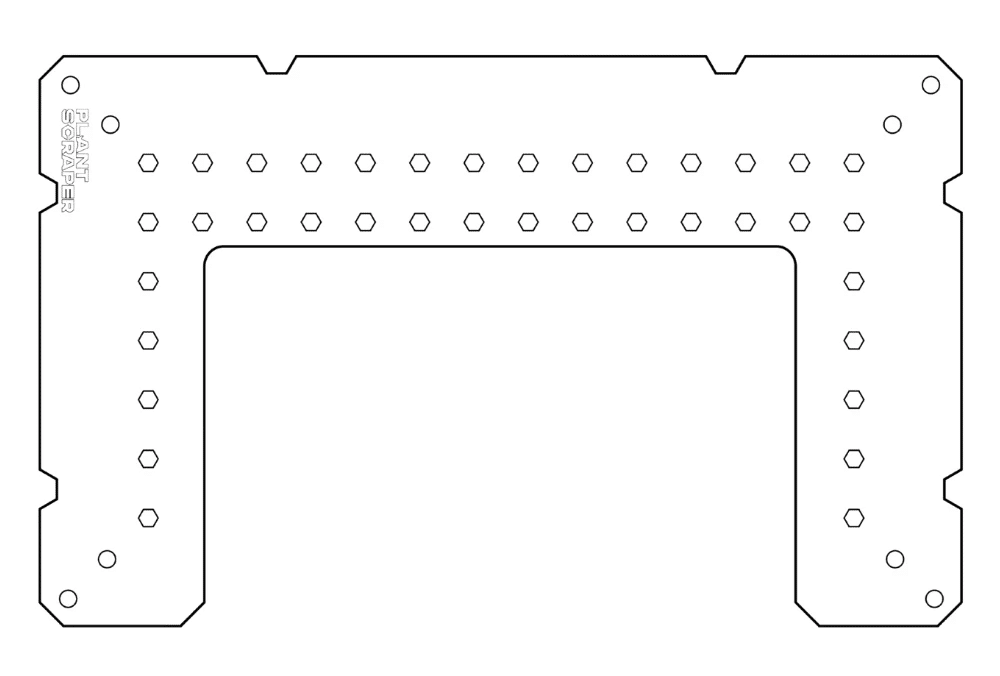 Composants pour serre IKEA Milsbo 8