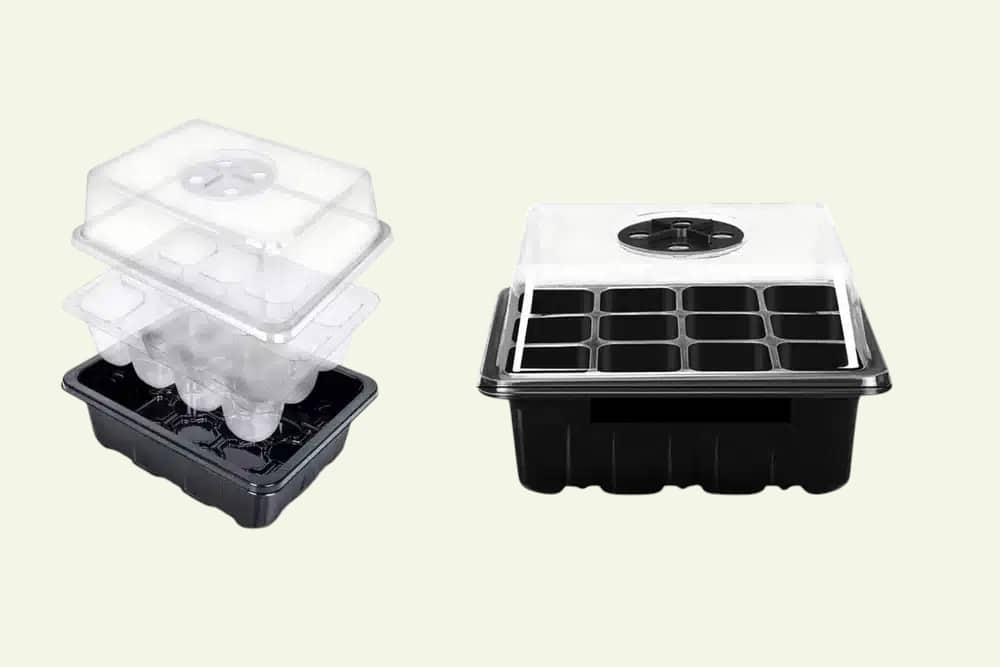 Mini-serre de propagation pour 12 semis