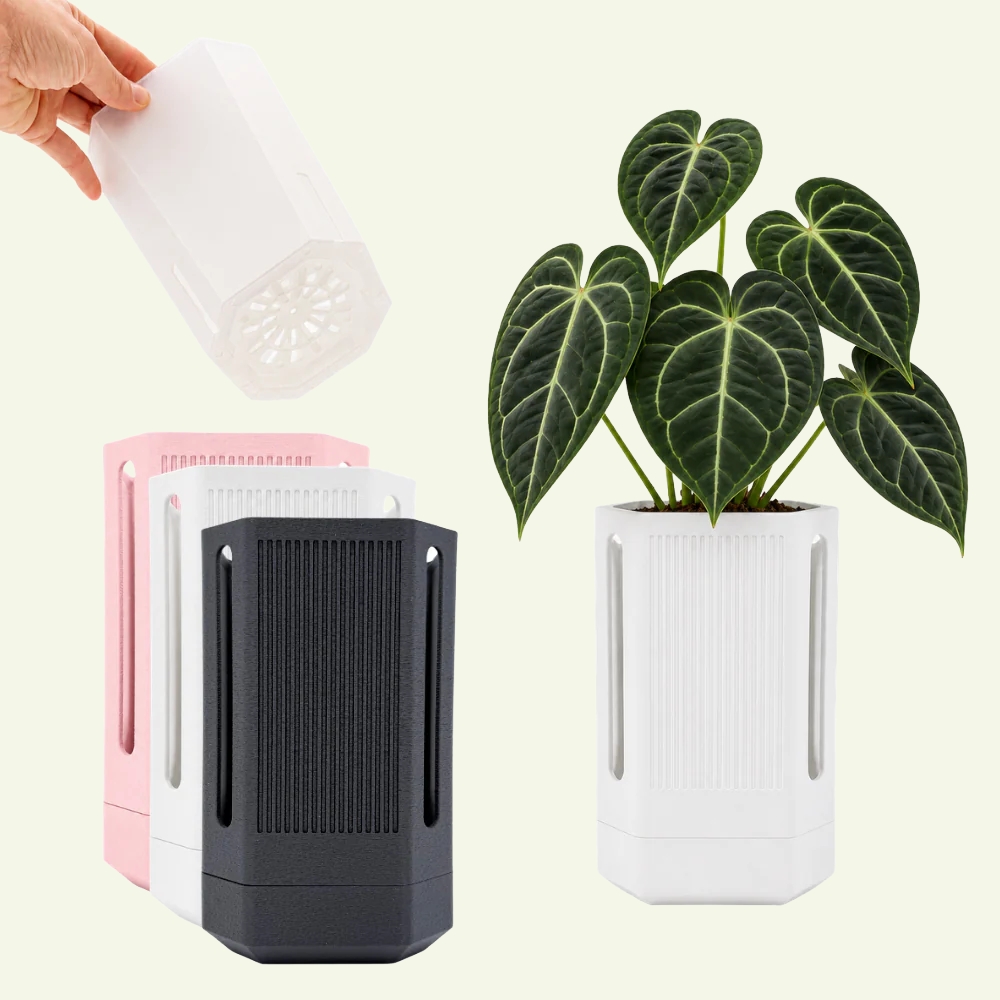 Cache-pot pour pots carrés 1